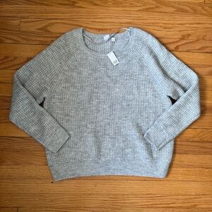 NWT Gap waffle sweater